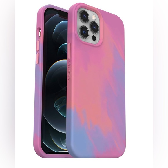 OtterBox iPhone 12 Pro Max MagSafe Case - Colour: “Flapper Girl” pink/purple - Picture 1 of 5